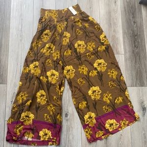 Maeve Anthropologie Wide Leg Pants